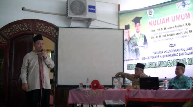 Tingkatkan Kualitas Akademik, STAI Sabilul Muttaqin Gelar Kuliah Umum Bersama Asesor BAN-PT